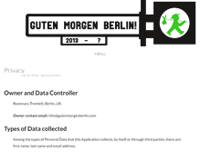 Tablet Screenshot of gutenmorgenberlin.com